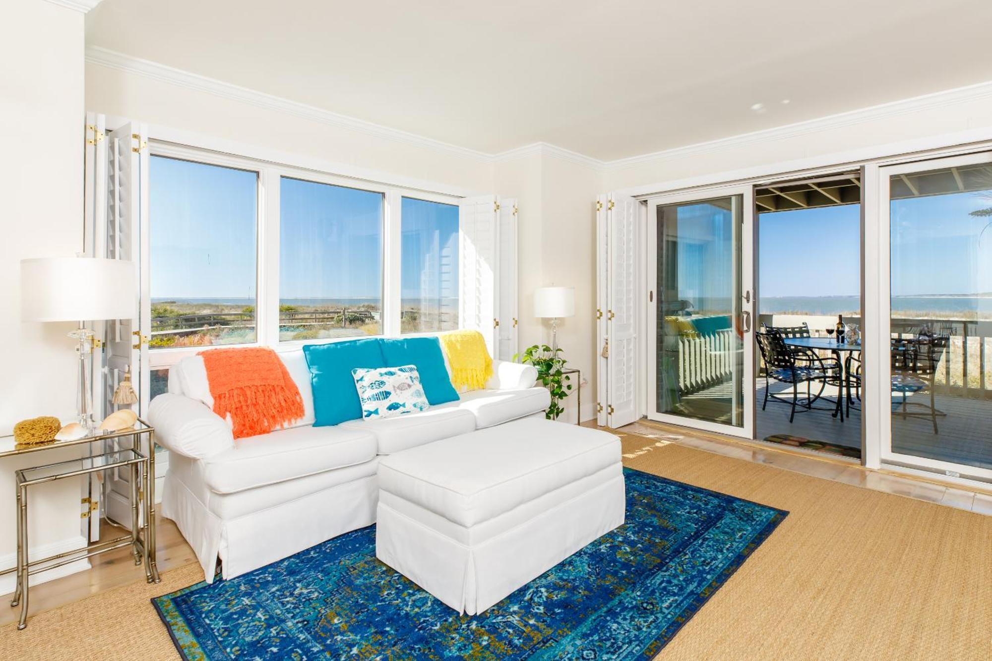 1313 Pelican Watch - Seabrook Island - Beachfront 5 Star Condo - Fido Friendly Bagian luar foto